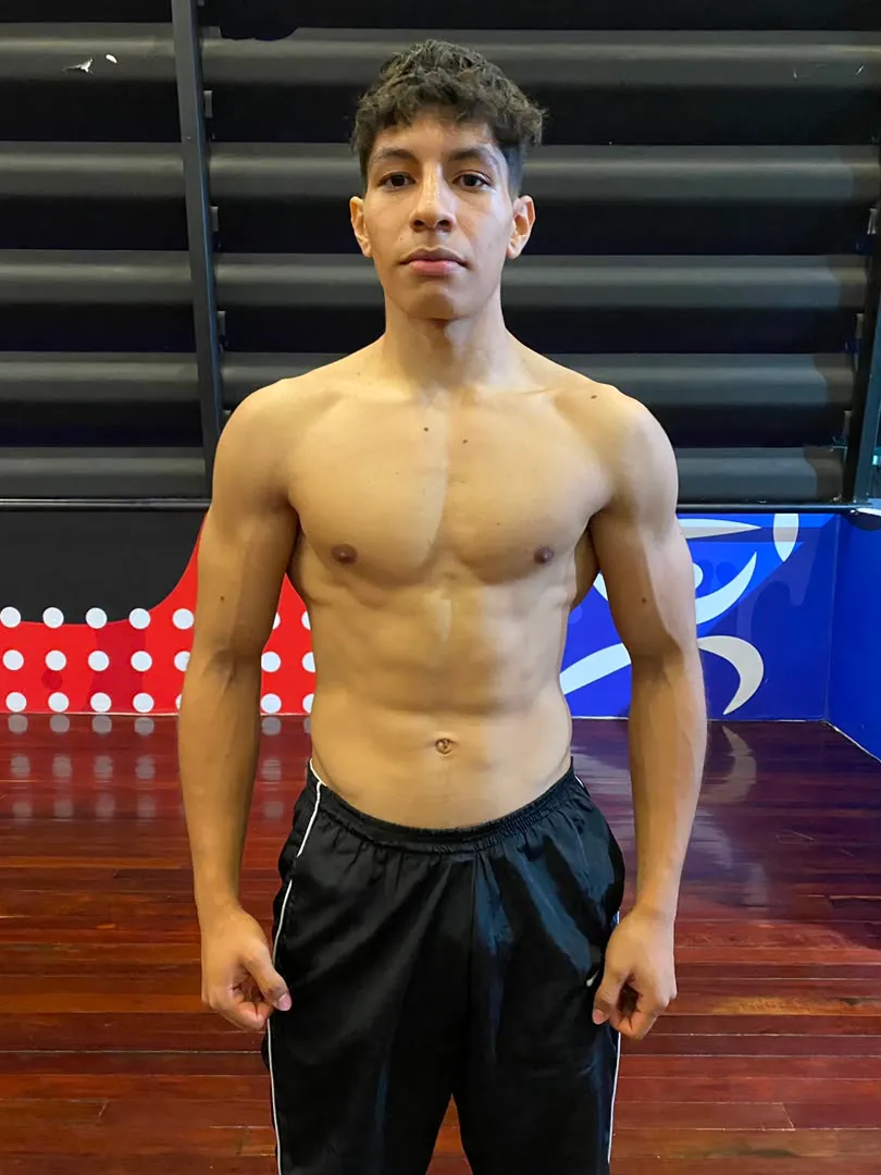 Foto de después de Edgardo tras varias etapas de coaching